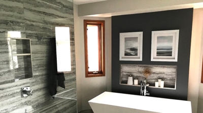 Upgraded Bathroom Photo