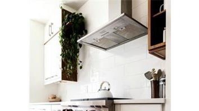 Stove and Range Hood Photo